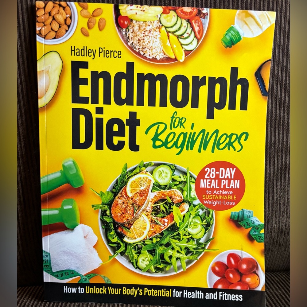 Endmorph Diet for Beginners Book - Yellow Cover